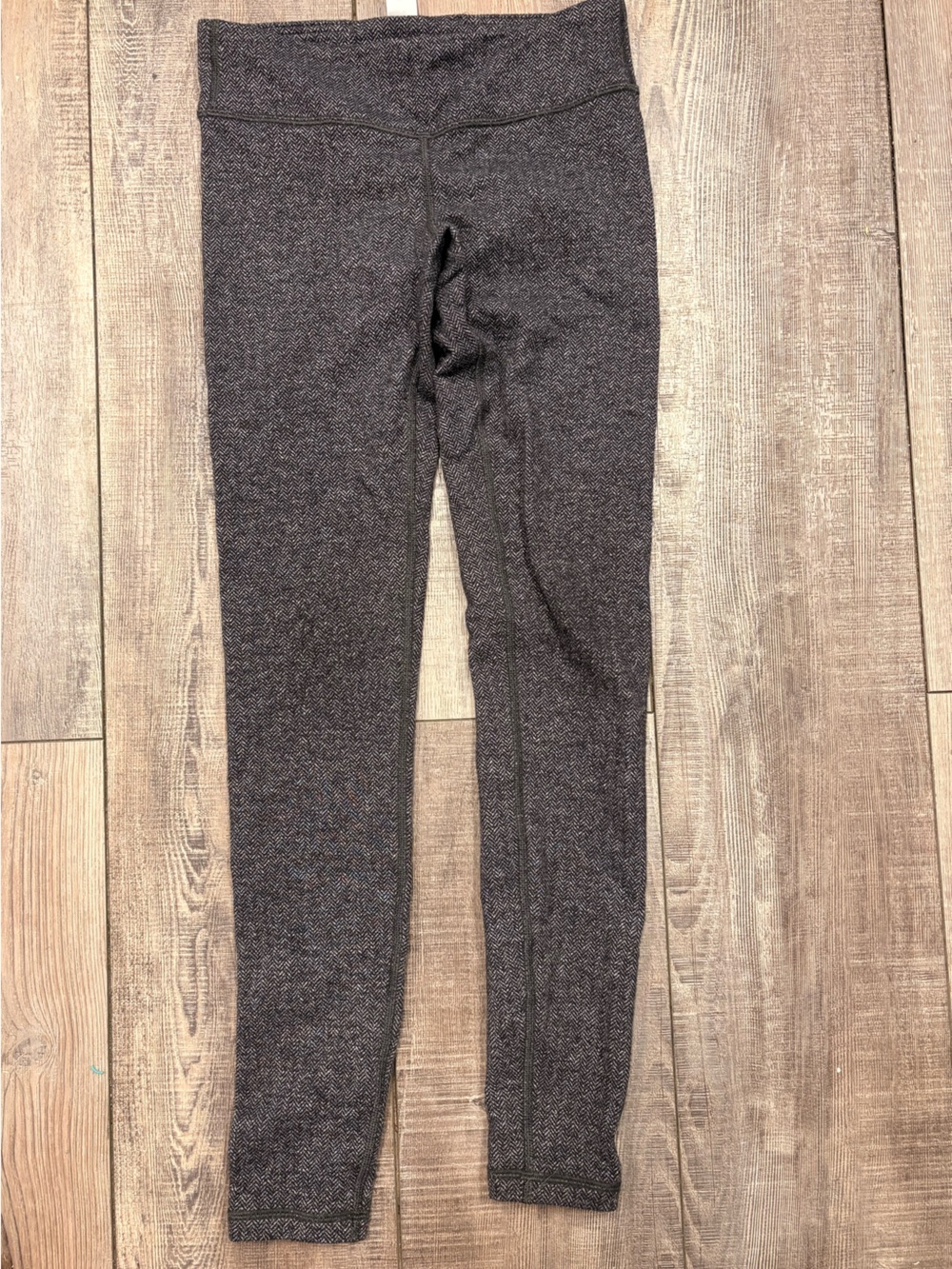Ivivva Girls' Heathered Charcoal Grey Leggings Size 10Y